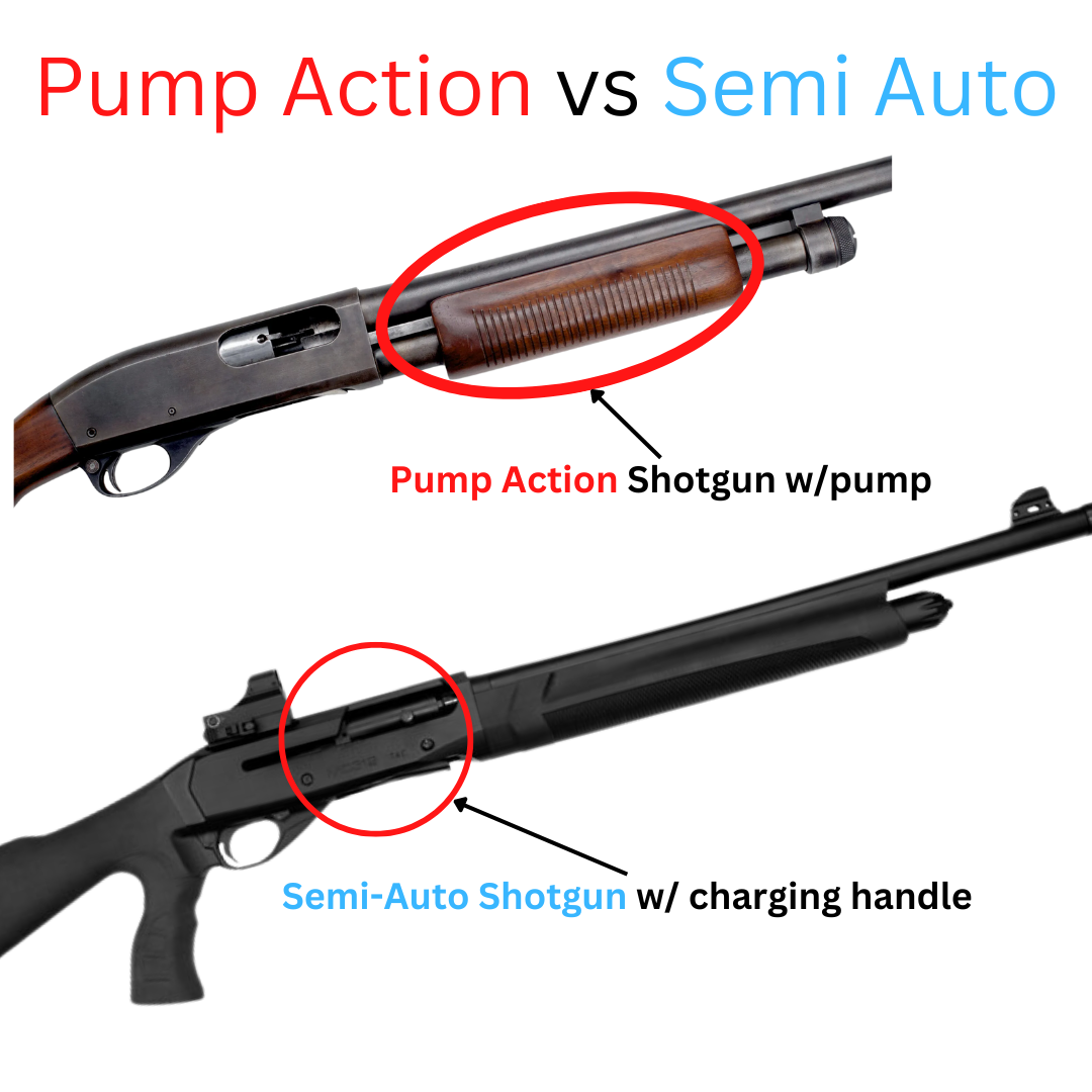 Pump action vs semi auto